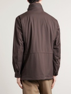 Loro Piana - Traveller Windmate Storm System® Shell Hooded Field Jacket - Brown