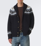 Arch4 Mr Frostvale Fair Isle cashmere cardigan