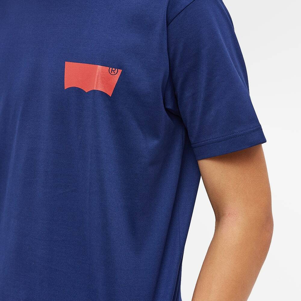 Junya Watanabe MAN x Levi's T-Shirt in Navy Junya Watanabe