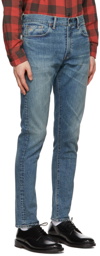 RRL Blue Slim-Fit Jeans