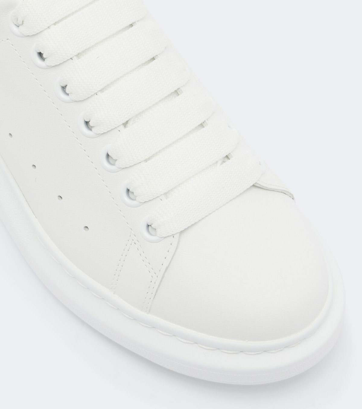 McQueen Oversized leather sneakers