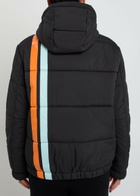 AN-Y1 Riski Logo-embroidered Padded Shell Jacket Black