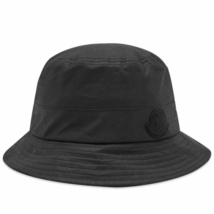 Photo: Moncler Men's Genius X Barbour Bucket Hat in Black