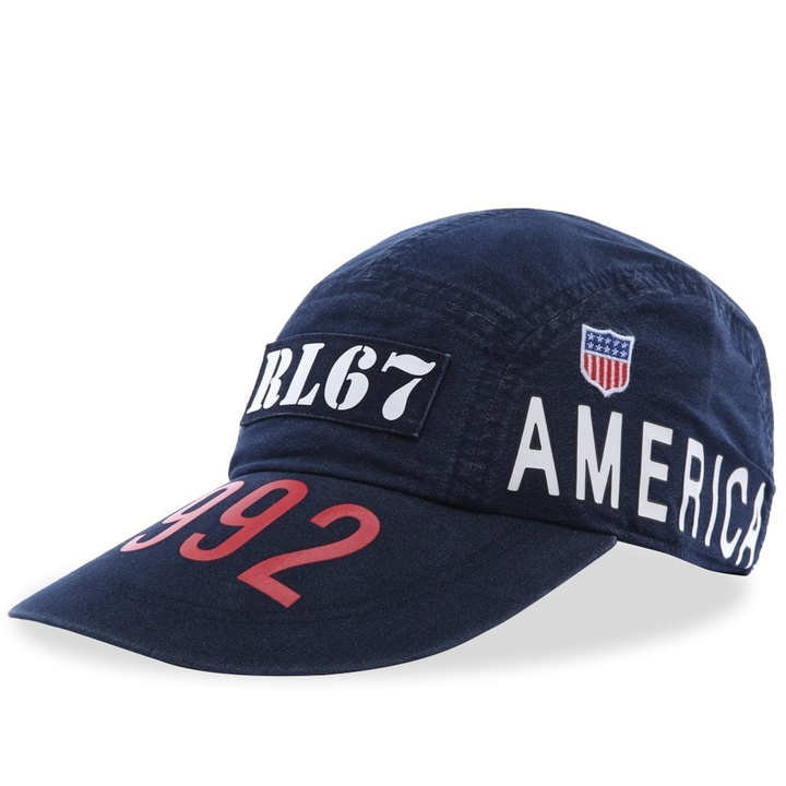 Photo: Polo Ralph Lauren Indigo Stadium 5 Panel Hat