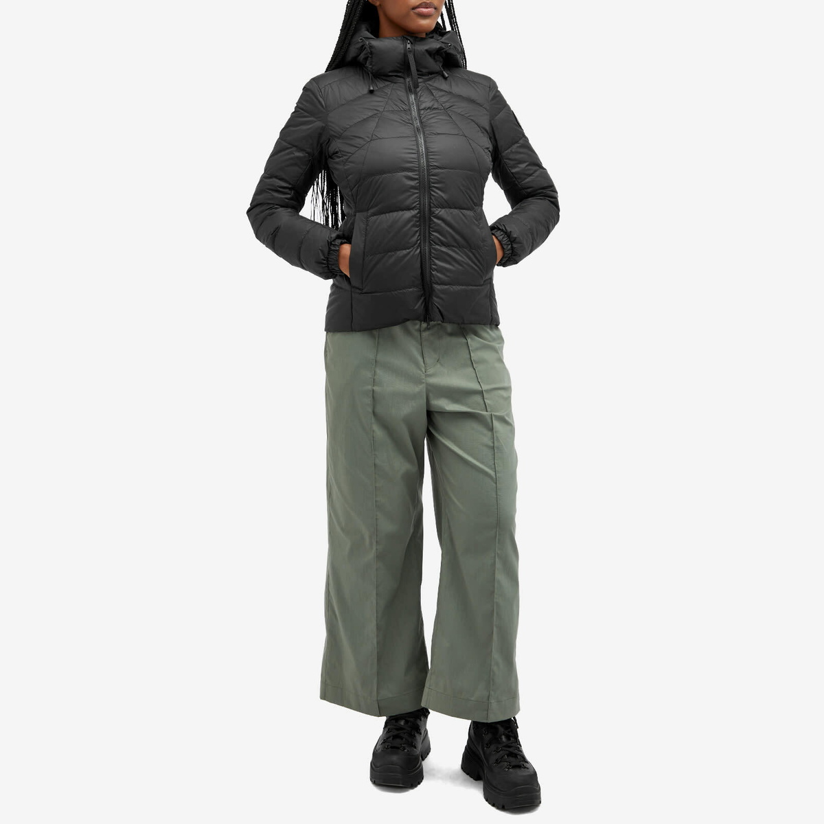 Canada Goose Women's Abbott Hoodie in Black