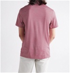 ADIDAS GOLF - Mélange Recycled Primegreen Golf Polo Shirt - Pink