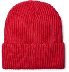 Patagonia - Ribbed-Knit Beanie - Red