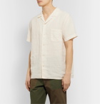 YMC - Malick Camp-Collar Linen Shirt - Neutrals