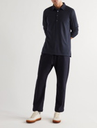 Barena - Slim-Fit Wool-Blend Polo Shirt - Blue