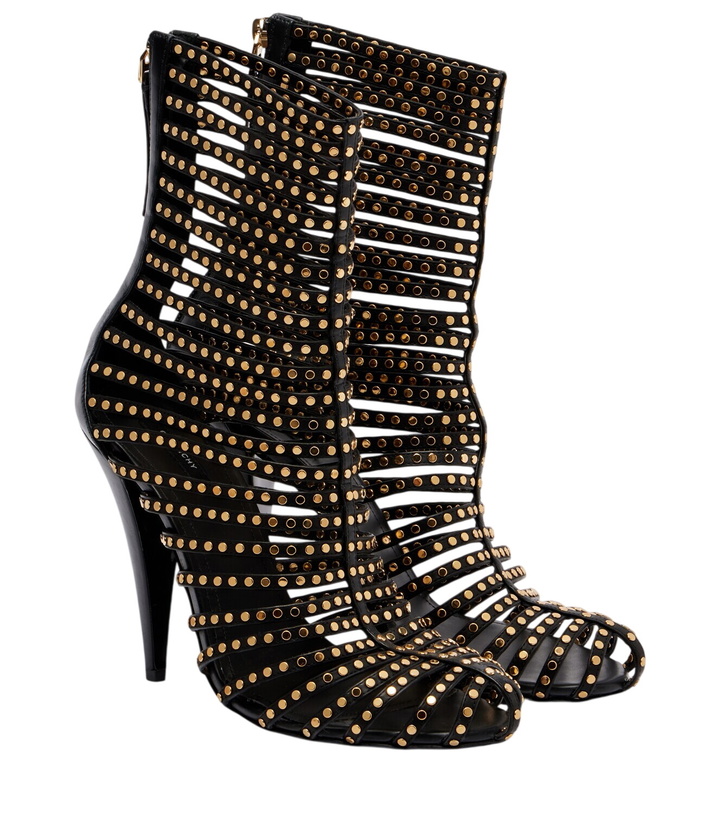 Photo: Givenchy 95 embellished leather ankle boots