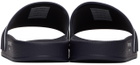 Thom Browne Navy Rubber Pool Slides