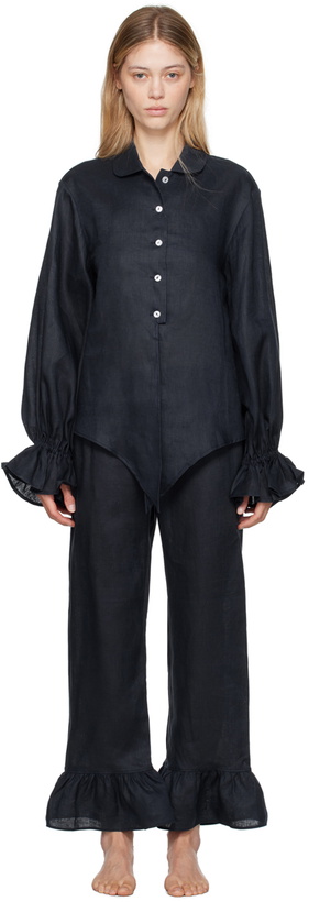 Photo: Sleeper Navy Rumba Pyjama Set