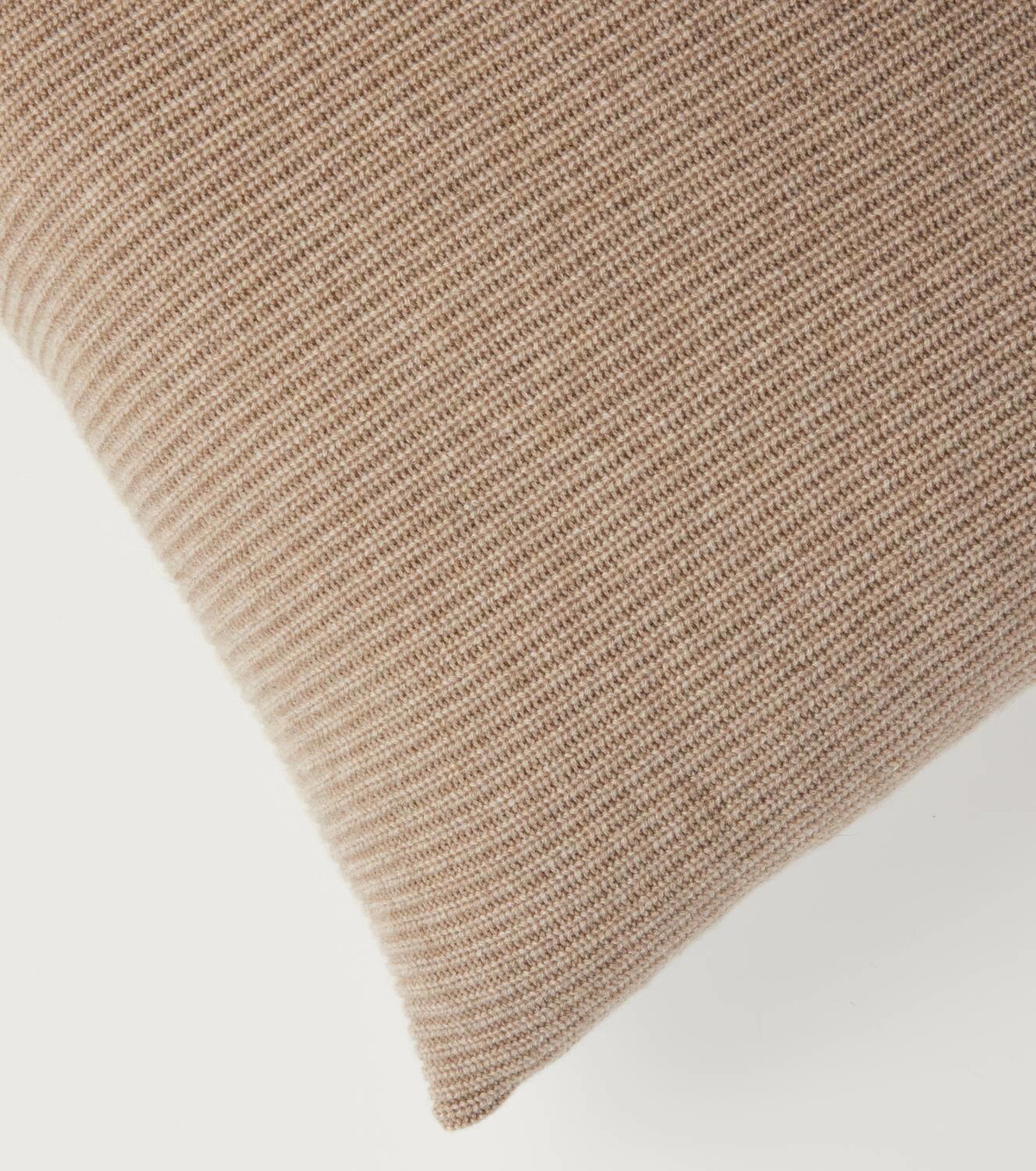 Brunello Cucinelli Ribbed-knit cashmere pillow