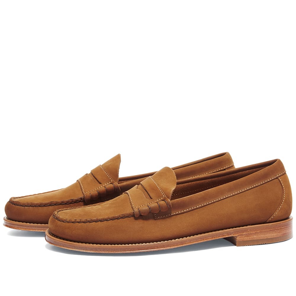 Bass Weejuns Penny Nubuck Loafer