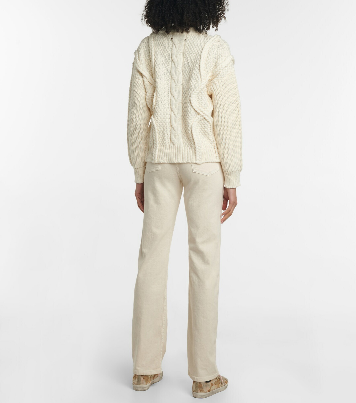 Golden Goose - Cable-knit wool sweater Golden Goose Deluxe Brand Golden Goose - Cable-knit wool sweater Golden Goose Deluxe Brand
