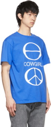 Cowgirl Blue 1962 SSENSE Exclusive Blue Peace Treaty T-Shirt