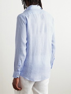 Frescobol Carioca - Antonio Linen Shirt - Blue