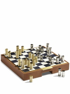 Ralph Lauren Home Brown Fowler Chess And Checkers Game Set