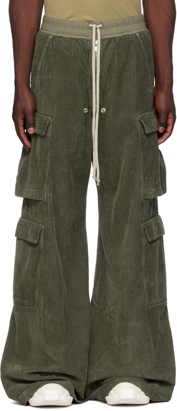 Photo: Rick Owens DRKSHDW Gray Jumbo Belas Cargo Pants