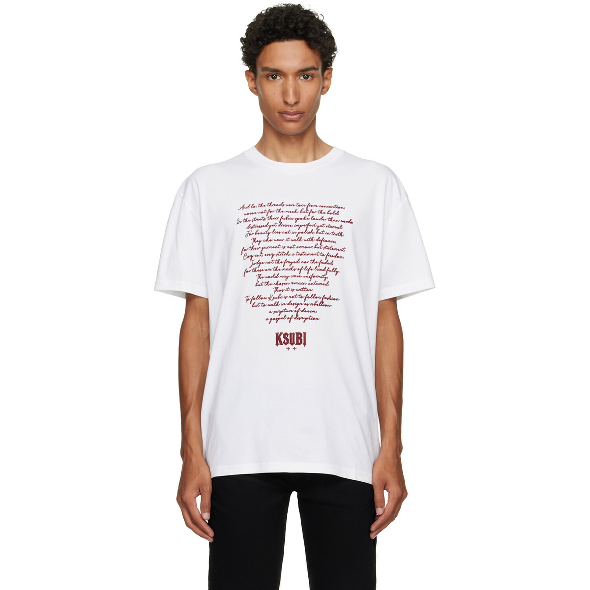 Ksubi White Cypha Biggie S/S T-shirt