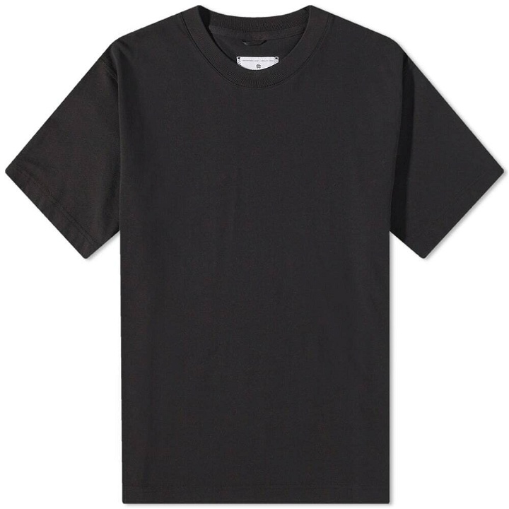 Photo: Reigning Champ Men's Midweight Jersey T-Shirt in Black