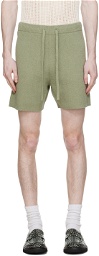 Nanushka Green Walter Shorts