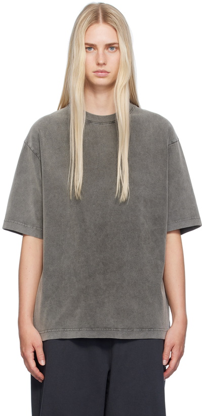 Photo: Acne Studios Gray Crewneck T-Shirt