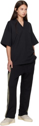 Fear of God Athletics Black adidas Originals Edition Heavy Jersey V-Neck T-shirt