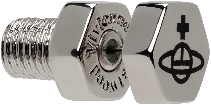 Vivienne Westwood Silver Adel Single Stud Earring Vivienne Westwood