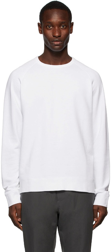 Photo: Vince White French Terry Sweatshirt