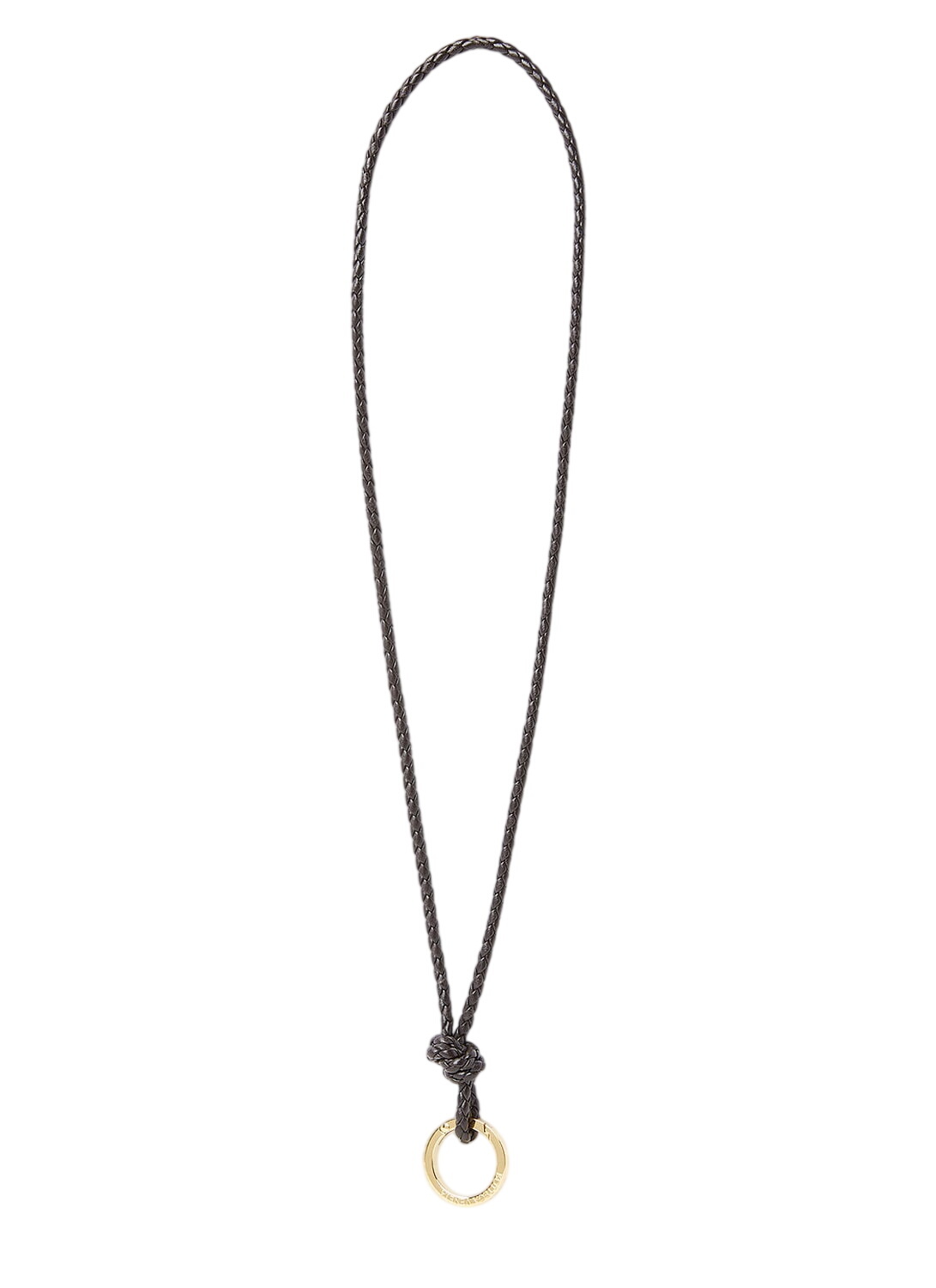 Bottega Veneta Green Triangle Key Ring Bottega Veneta
