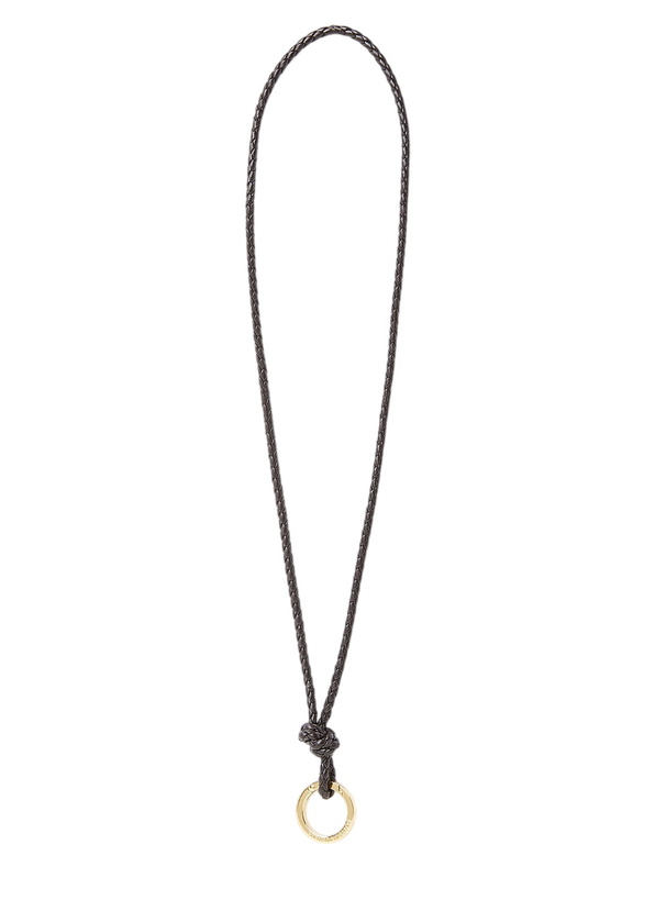 Photo: Bottega Veneta Intreccio Keyring