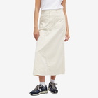 Beams Boy Women's Midi Skirt in Natural