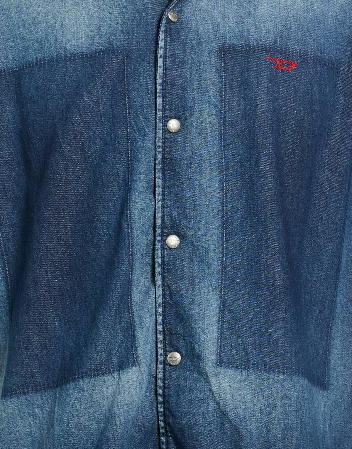 Diesel Mens Denim shirt in Blue