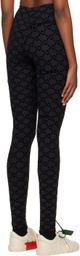 Off-White Black Monogram Leggings