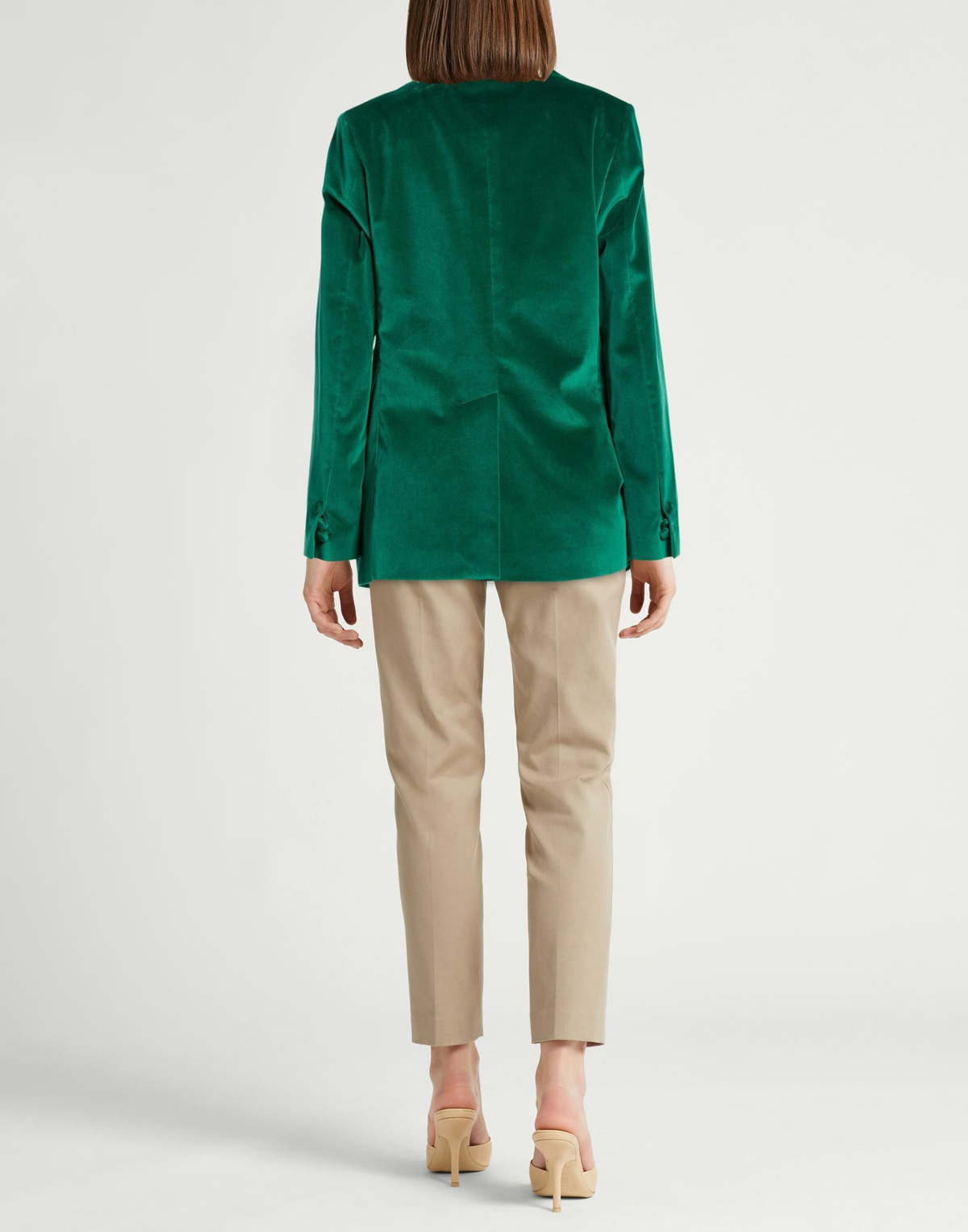 Ballantyne Womens Blazer Emerald in Green