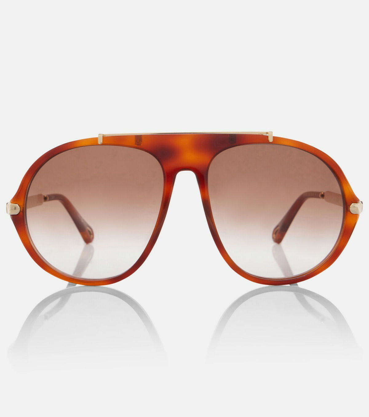 Chloé Aly aviator sunglasses