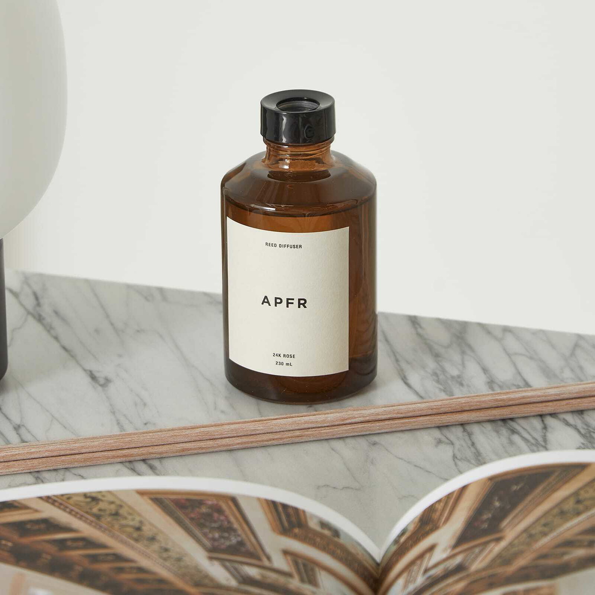 Apotheke Fragrance Men's Reed Diffuser in 24K Rose