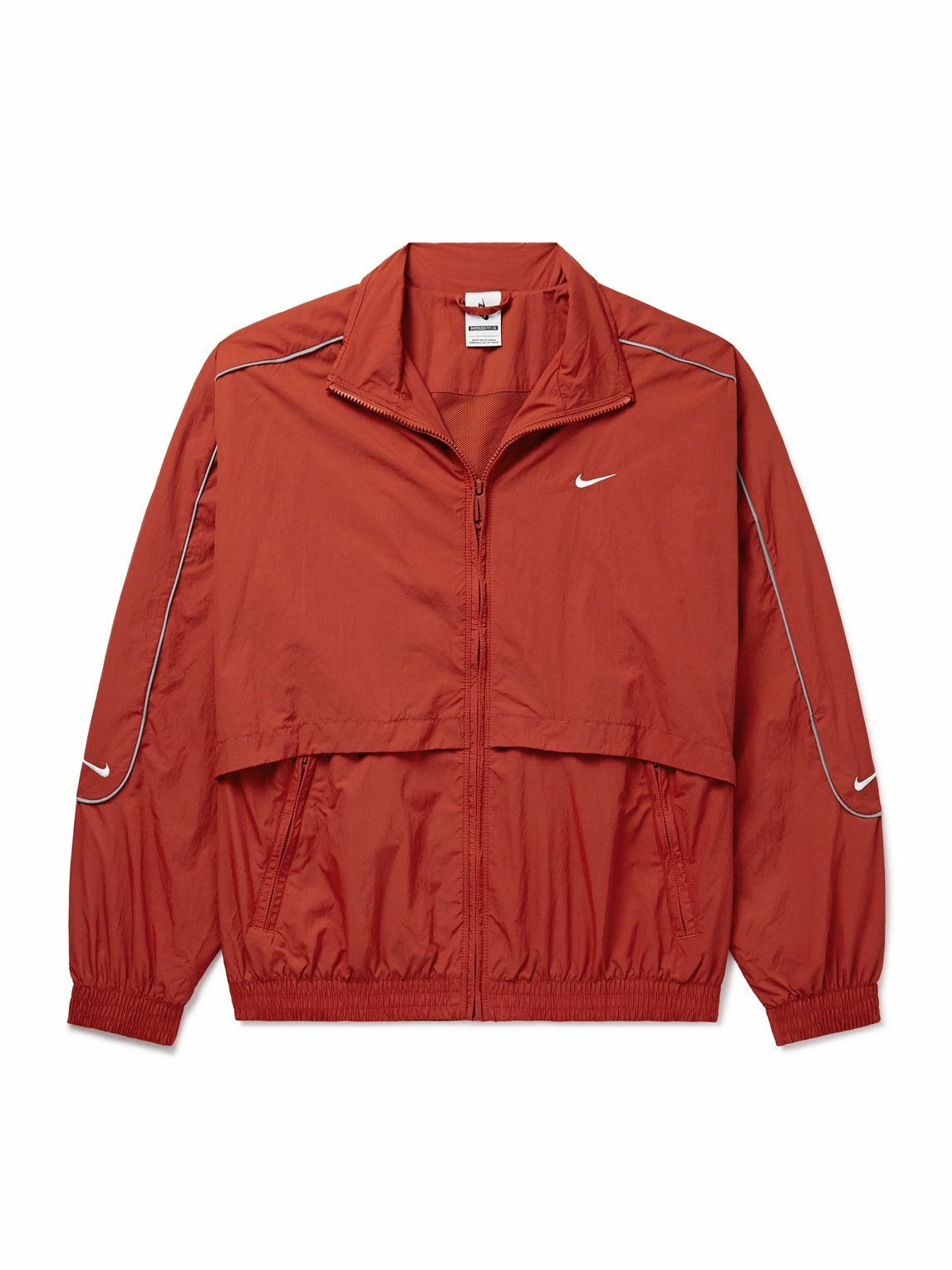 Red nike track jacket online