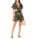Alexandra Miro Sandy printed cotton crop top