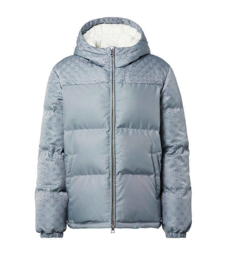 Photo: Gucci GG canvas down jacket