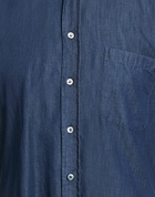 Drumohr Mens Denim shirt in Blue