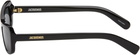 JACQUEMUS Black La Casa 'The Capri' Sunglasses