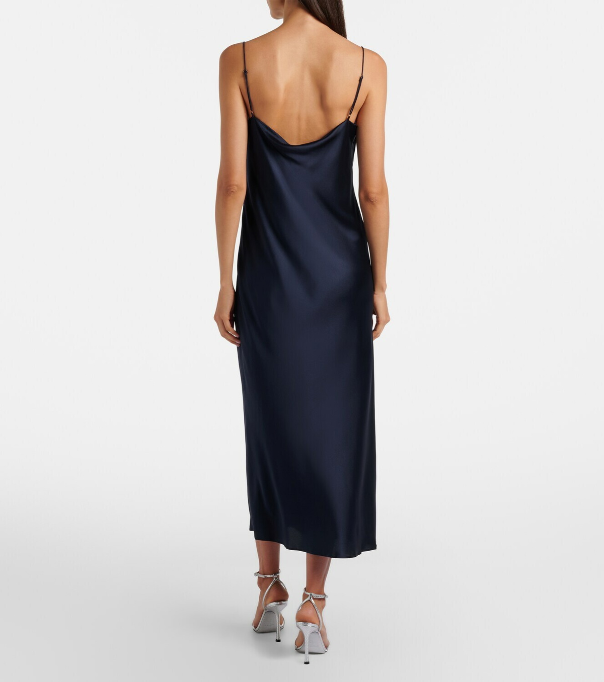 Dorothee Schumacher Sense Of Shine silk-blend satin slip dress