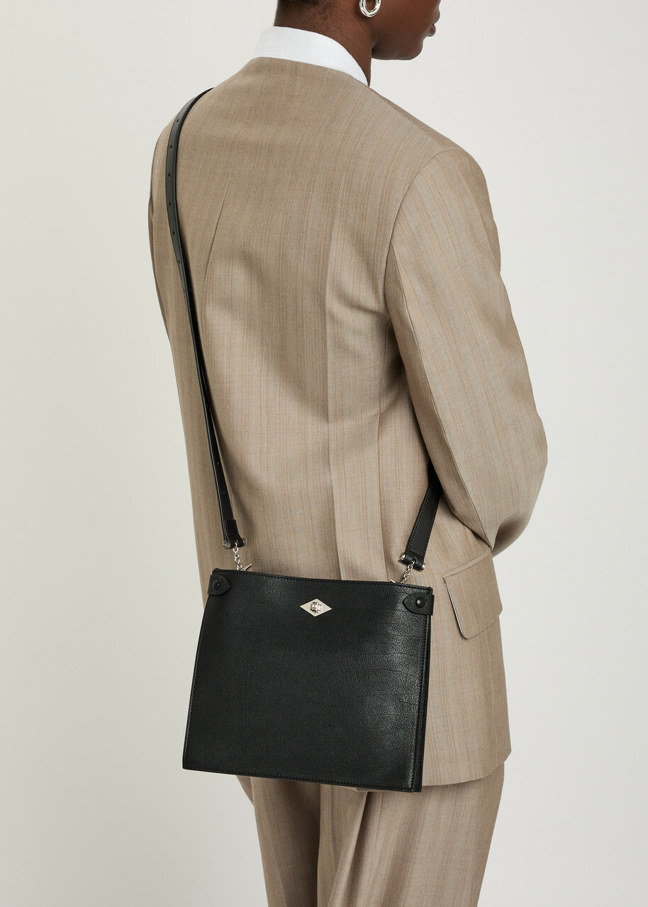 Metier Stowaway Grained Leather Cross-body bag - Black - One Size