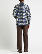Fendi Mens Shirt Midnight in Blue