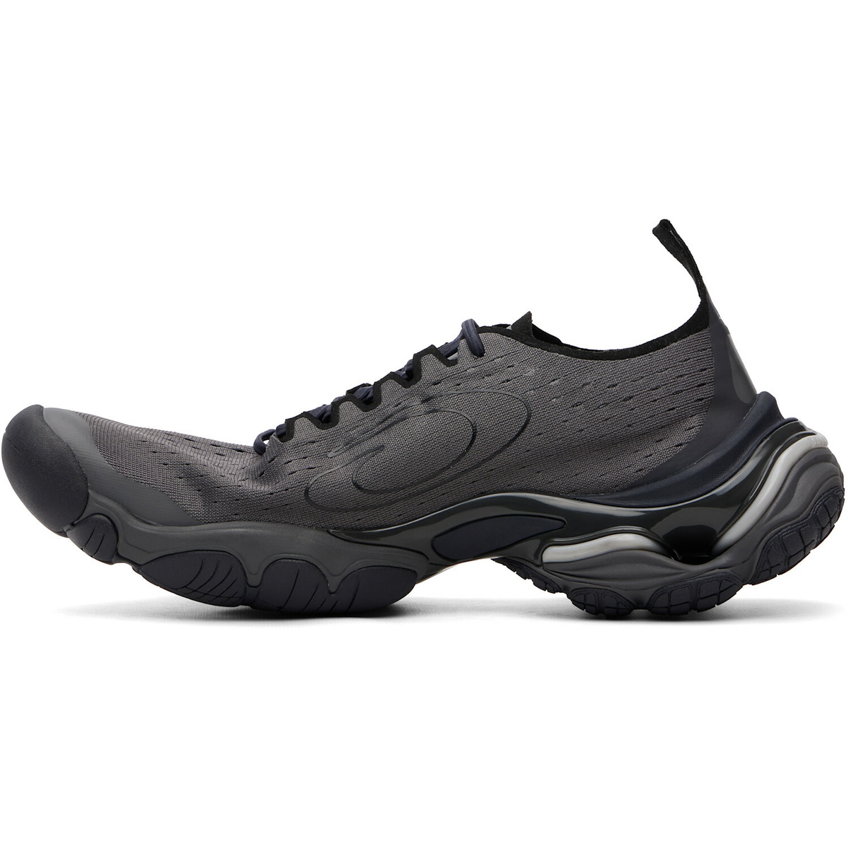 Balenciaga Gray Anatomic Runner Sneakers