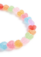 Crystal Haze Jelly Heart 18kt Gold-plated Necklace - Multicoloured 1 - One Size