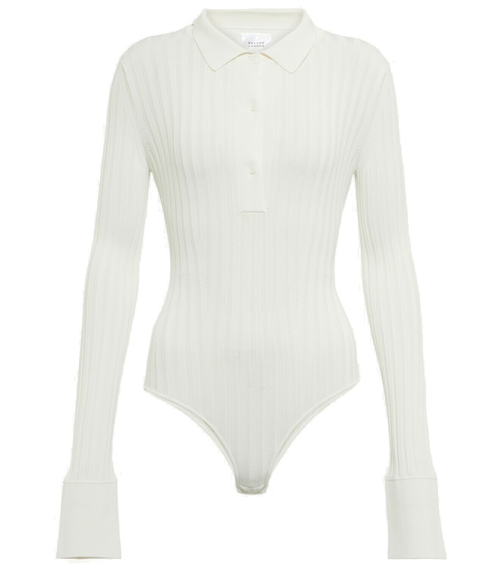 Photo: Galvan Rhea ribbed-knit bodysuit