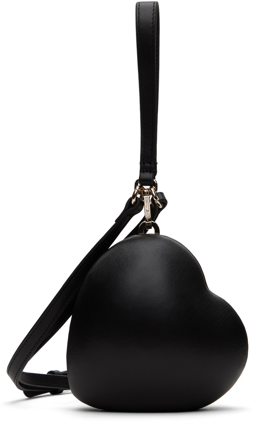 Simone Rocha Black Micro Heart Bag Simone Rocha